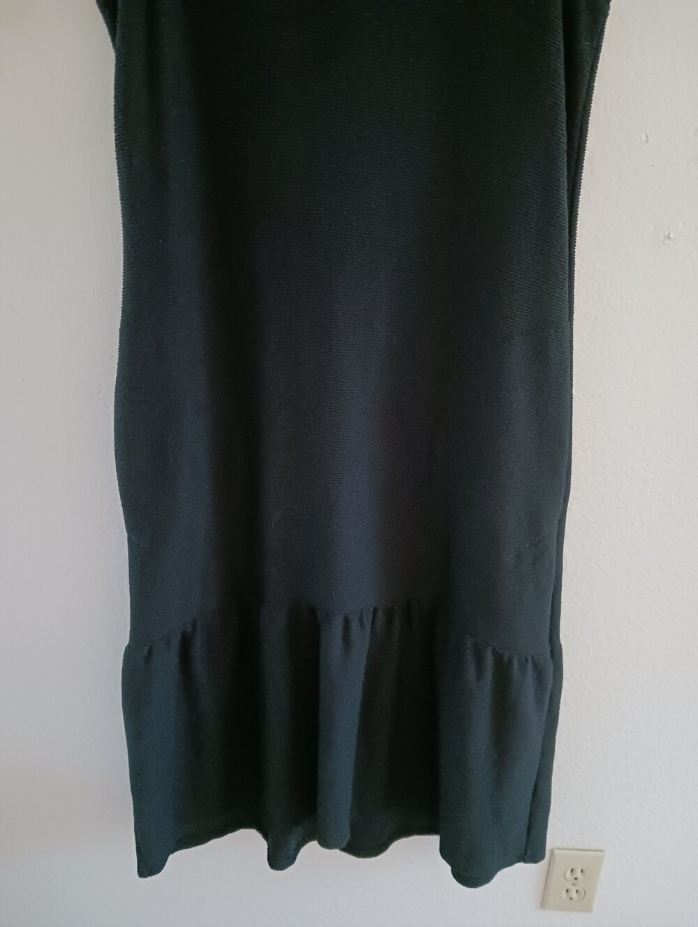 Caslon Sleeveless Drop-Waist Ruffle Hem Midi Dress - Picture 2 of 6